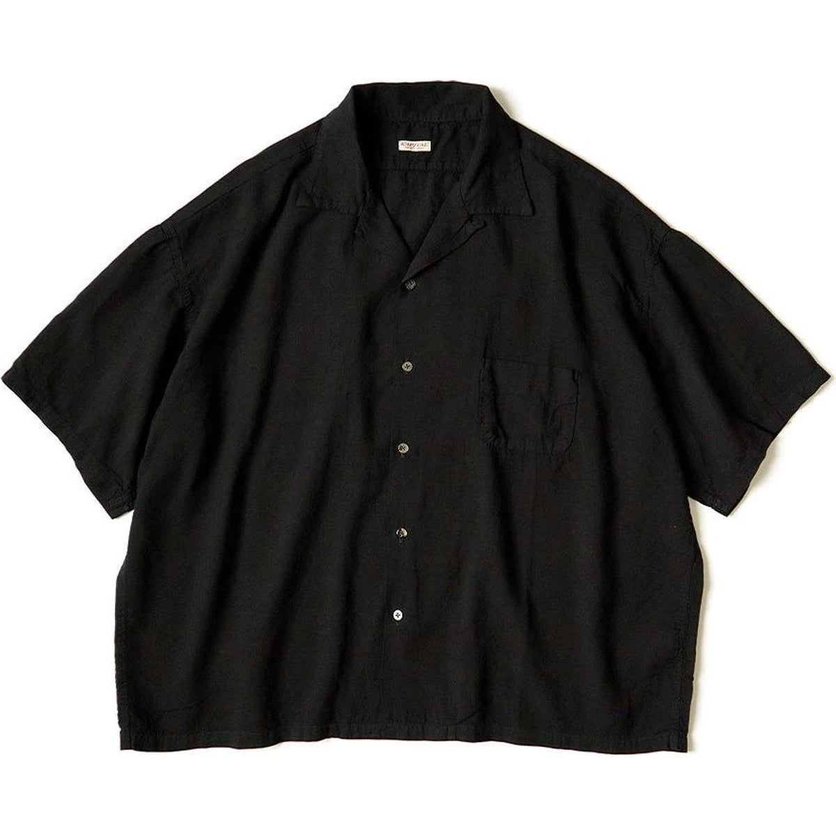 Kapital Soft Linen Open Collar Big Shirt
