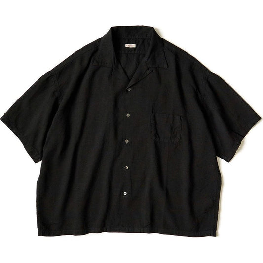 Kapital Soft Linen Open Collar Big Shirt