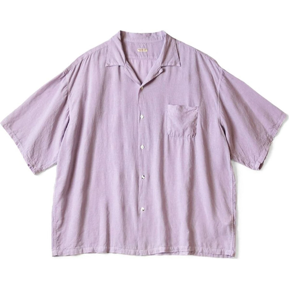 Kapital Soft Linen Open Collar Big Shirt