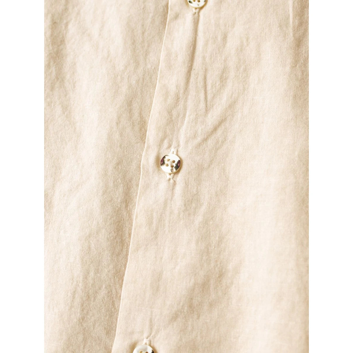 Kapital Soft Linen Open Collar Oversized Shirt