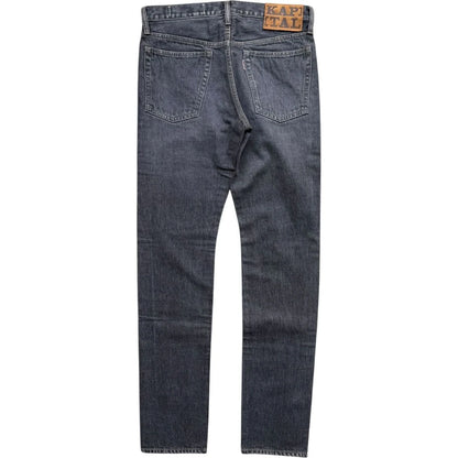 Kapital Straight Thread Black Denim 5P Stone (2015)