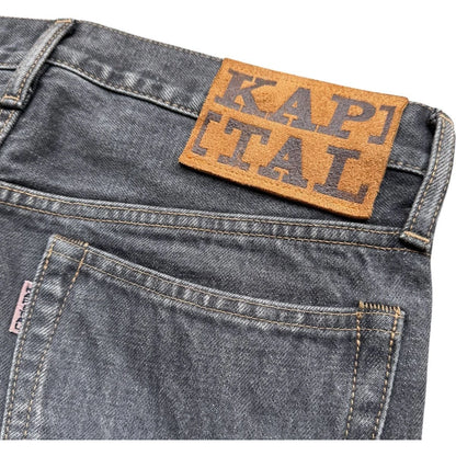 Kapital Straight Thread Black Denim 5P Stone (2015)