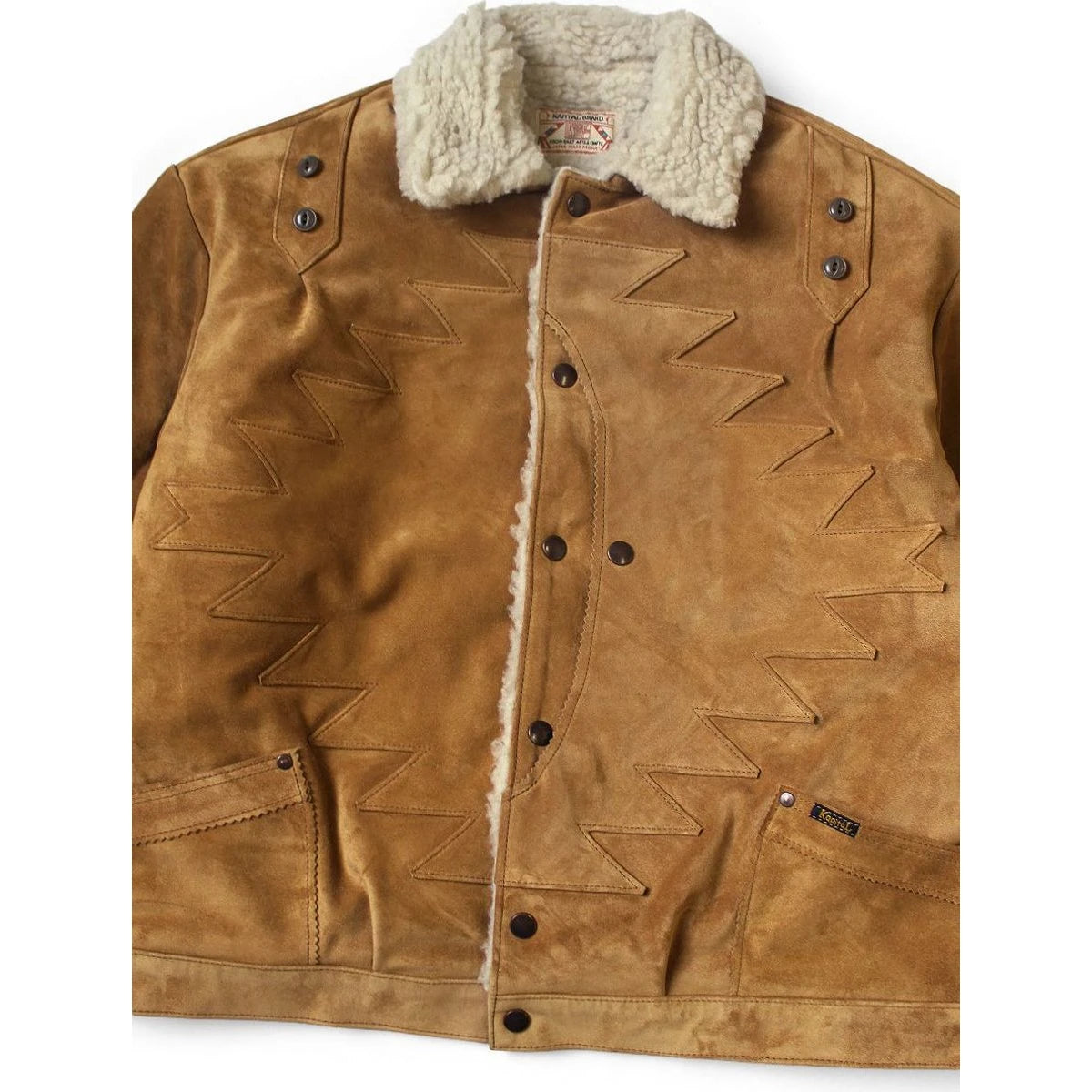 Kapital Suede Leather Thunderbird Jacket