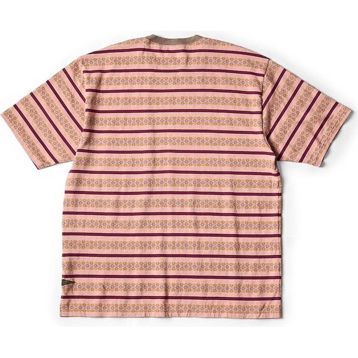 Kapital Sunrise Jacquard Border Jersey Pennant T Shirt (1 Flag)