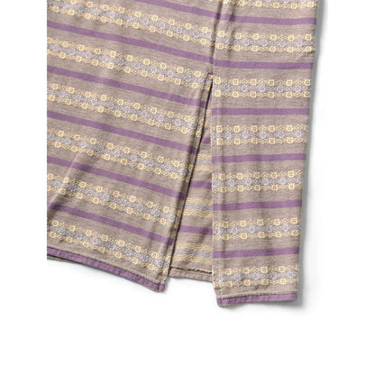 Kapital Sunrise Jacquard Striped Jersey Abeco Bear Sleeveless Dress