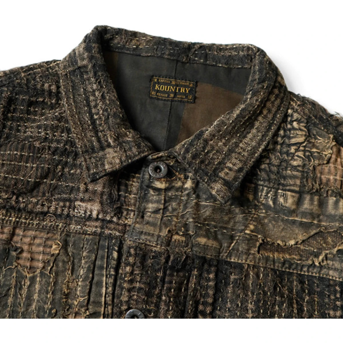 Kapital TEACORE Black Boro Spring 1st Jacket | CO JP Gallery