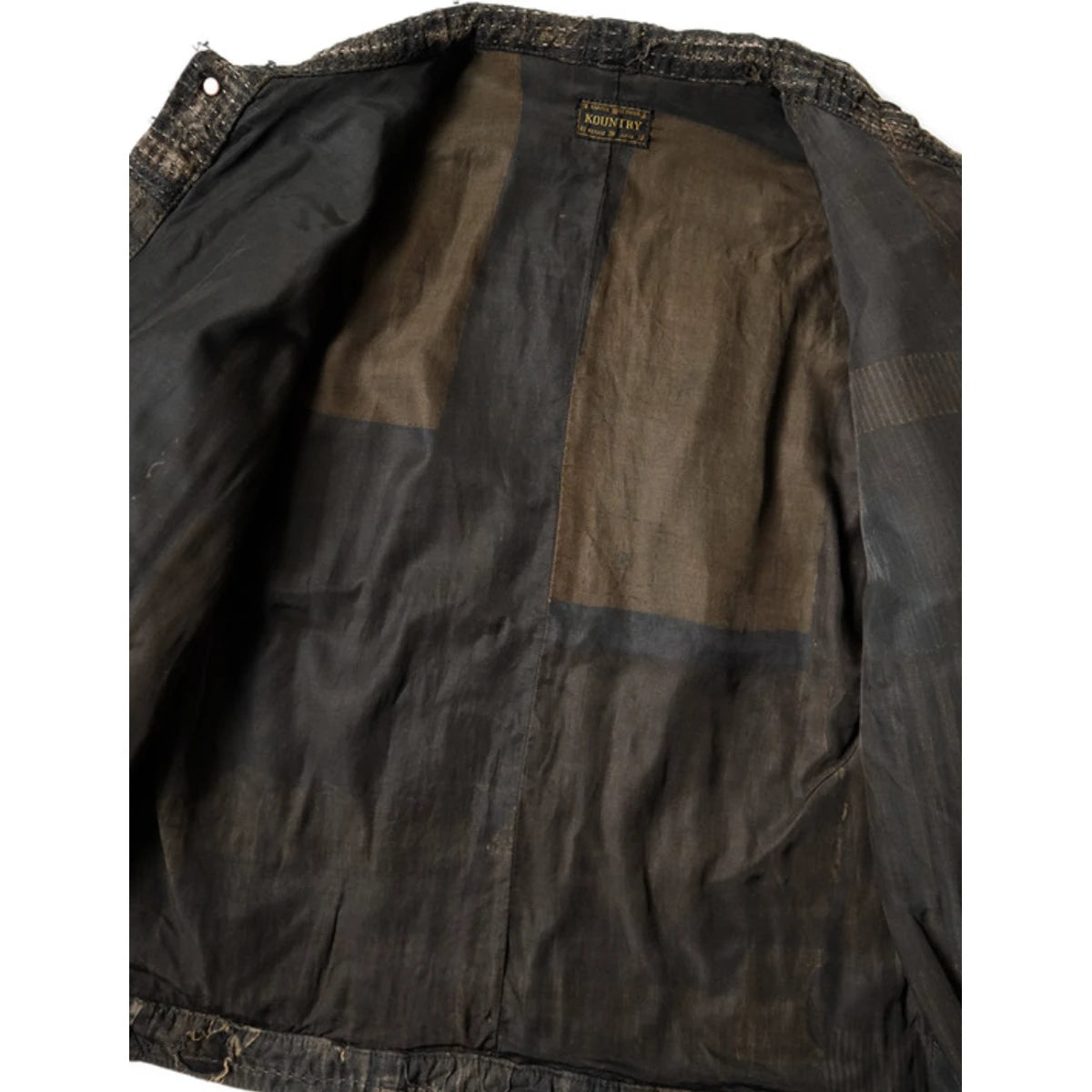 Kapital TEACORE Black Boro Spring 1st Jacket | CO JP Gallery