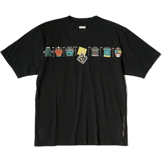 Kapital Tenjiku Crew T-Shirt (Peckish & Kachina Print)