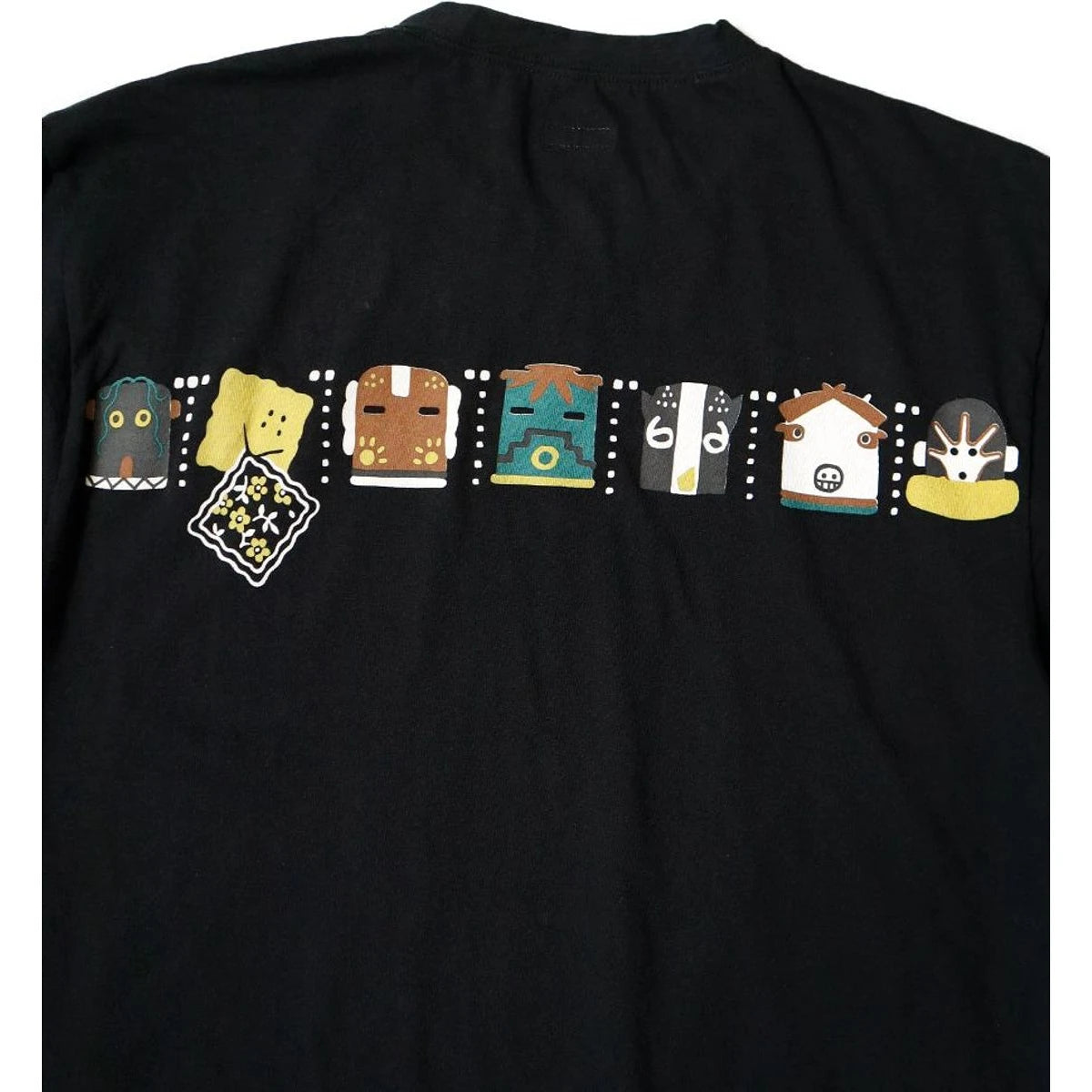 Kapital Tenjiku Crew T-Shirt (Peckish & Kachina Print)