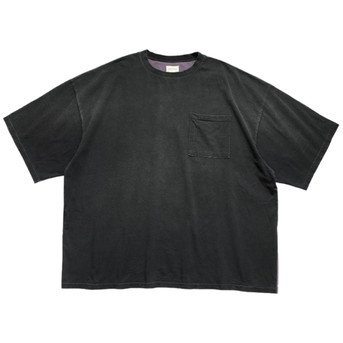 Kapital Tenjiku Jersey 2 Tone Big Pocket Tee (Bone Print)