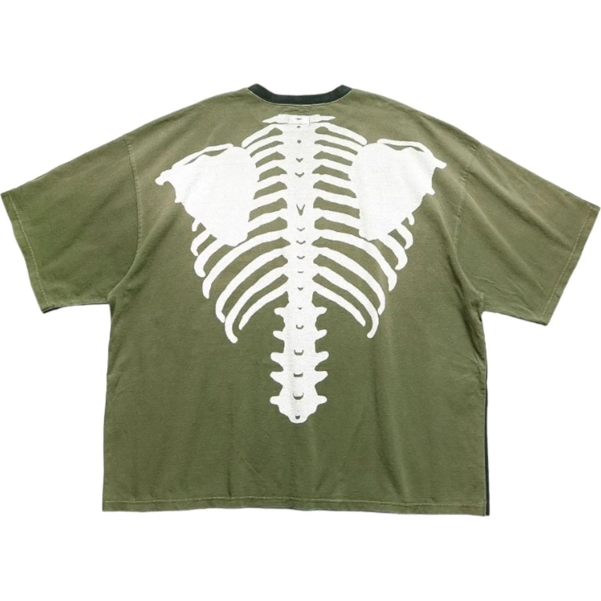 Kapital Tenjiku Jersey 2Tone Big Pocket Tee (Bone Pt)