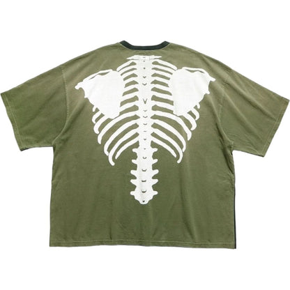 Kapital Tenjiku Jersey 2Tone Big Pocket Tee (Bone Pt)