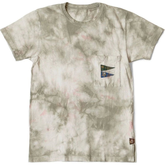 Kapital Tenjiku Pennant T (3 Flags) Smoky Ashbury Dyed (2021)