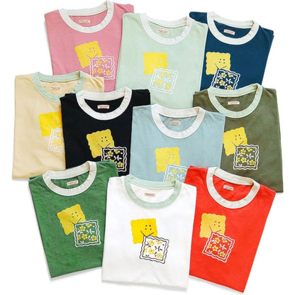 Kapital Tenjiku Ringer T (Peckish Rainbowy)