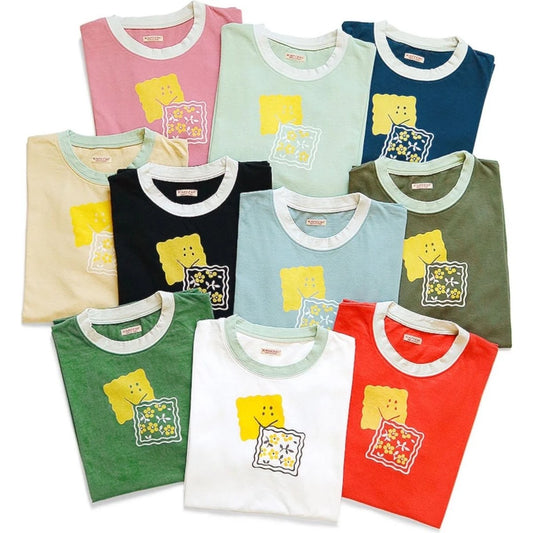 Kapital Tenjiku Ringer T (Peckish Rainbowy)
