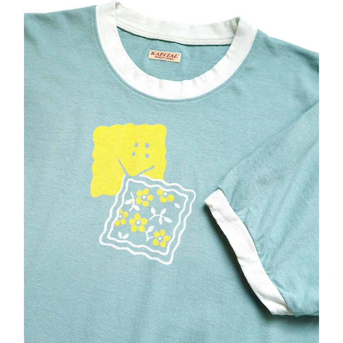 Kapital Tenjiku Ringer T (Peckish Rainbowy)