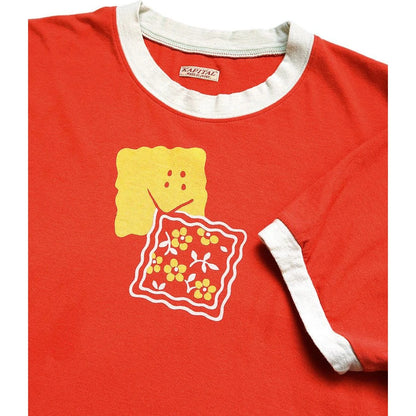 Kapital Tenjiku Ringer T (Peckish Rainbowy)