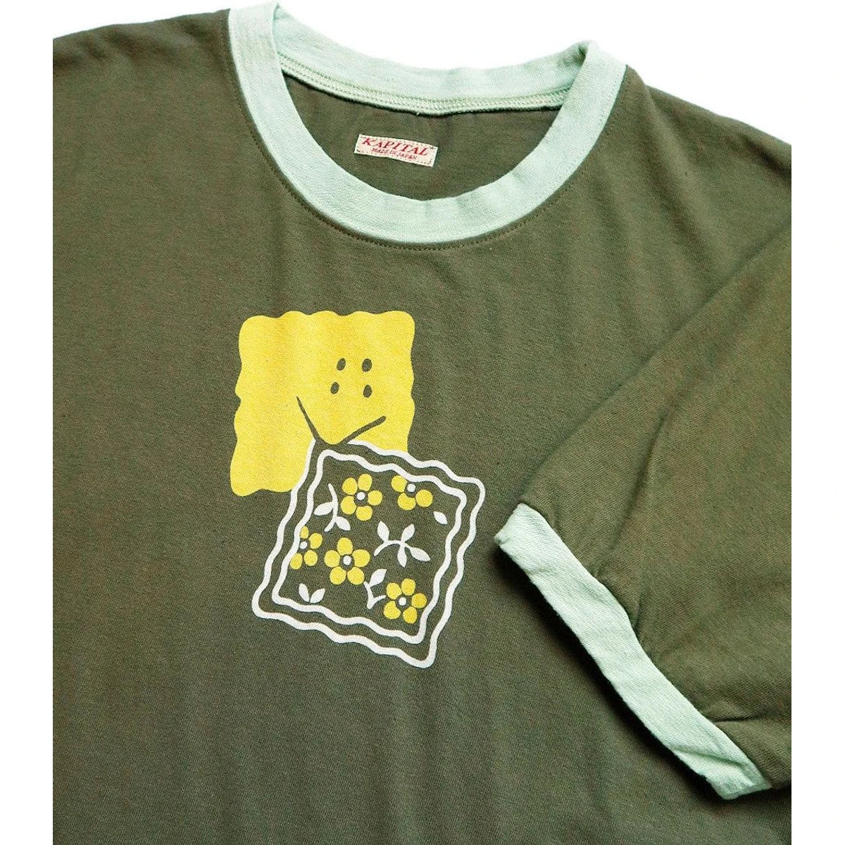 Kapital Tenjiku Ringer T (Peckish Rainbowy)