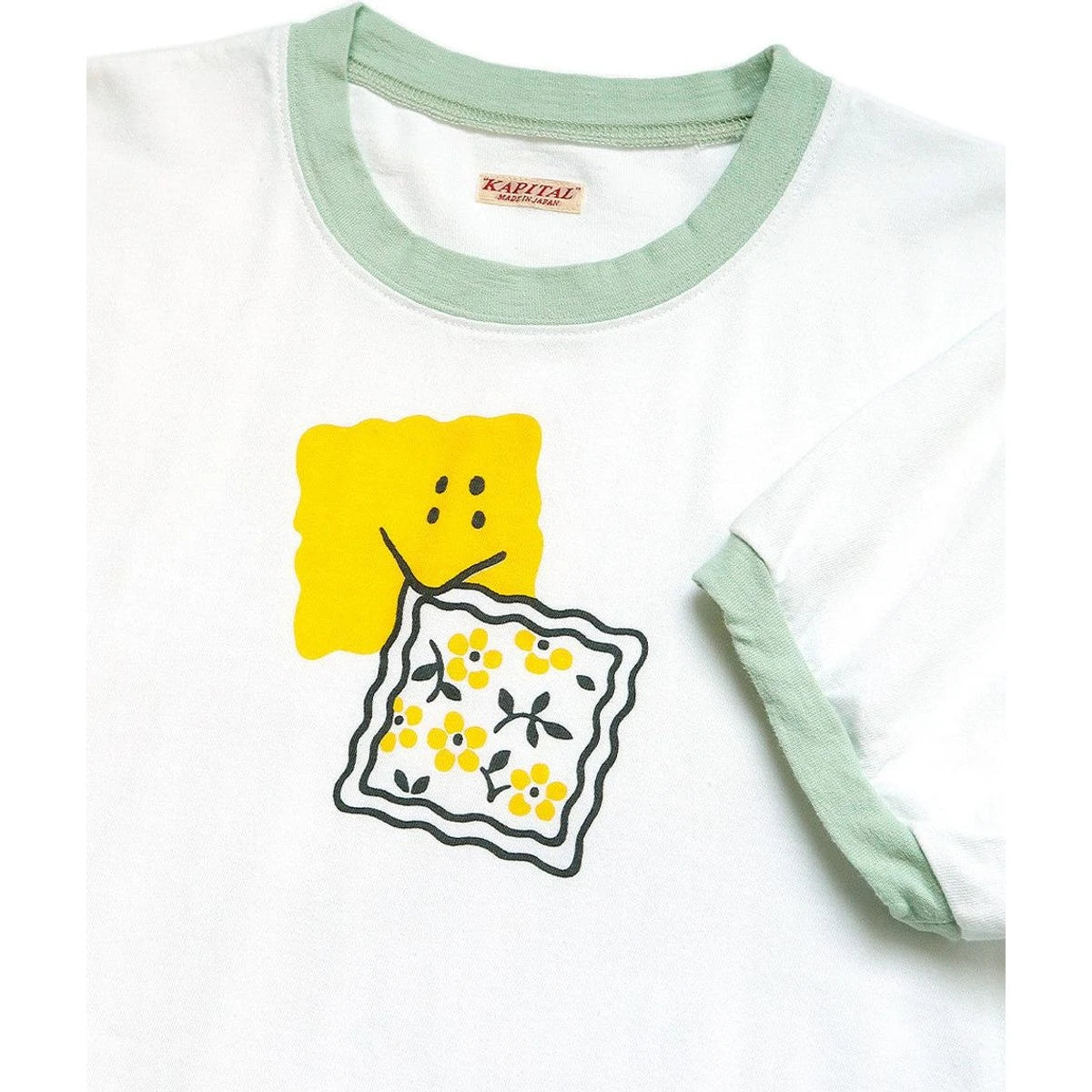 Kapital Tenjiku Ringer T (Peckish Rainbowy)