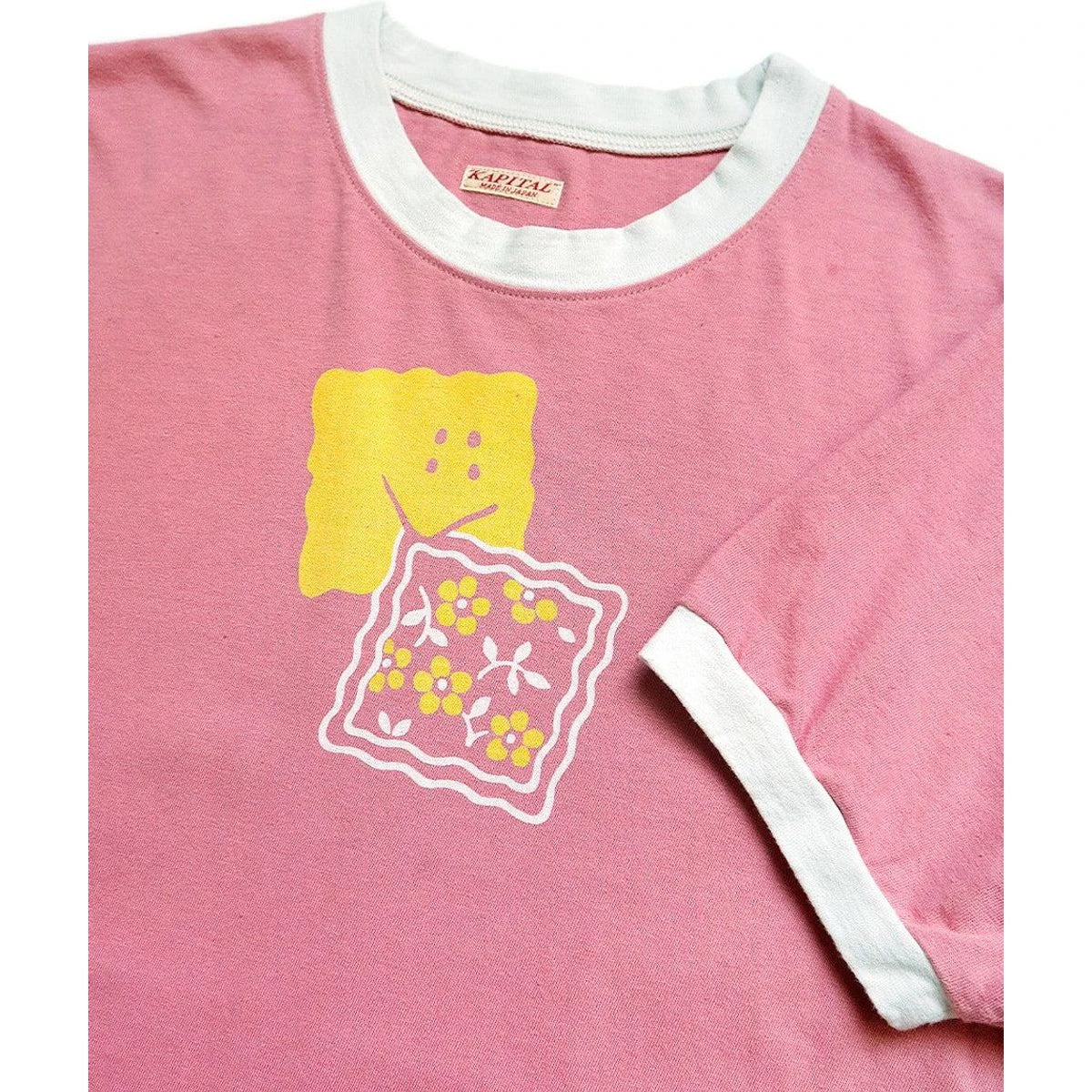 Kapital Tenjiku Ringer T (Peckish Rainbowy)
