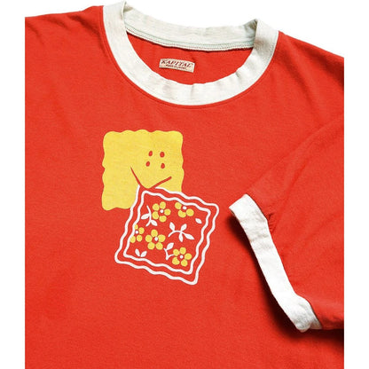 Kapital Tenjiku Ringer T (Peckish Rainbowy)