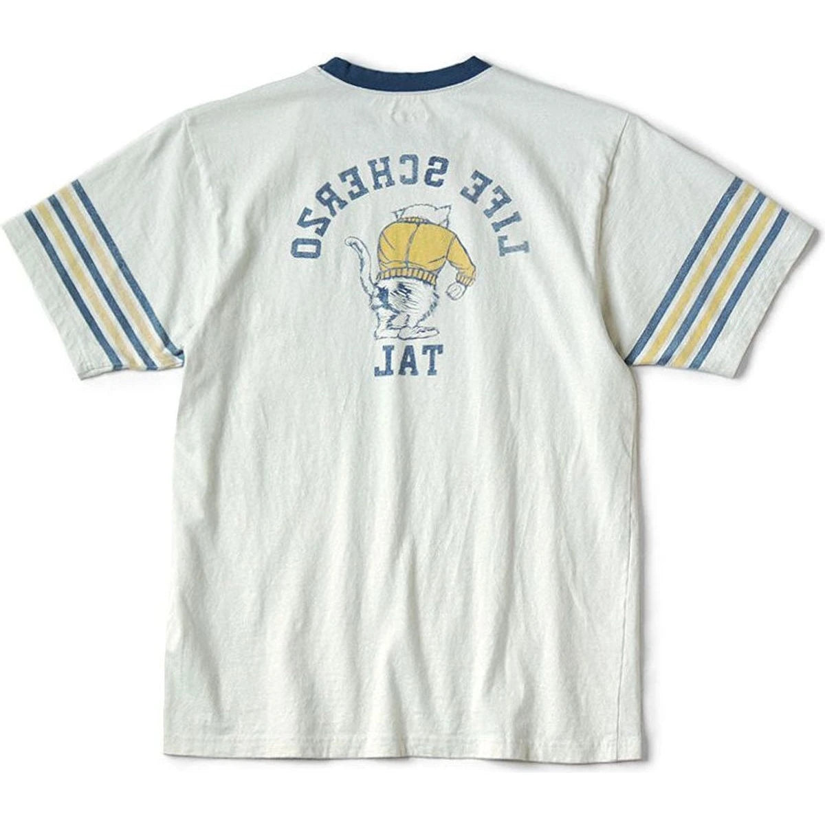 Kapital Tenjiku Ringer T-Shirt (College Catpital Print)