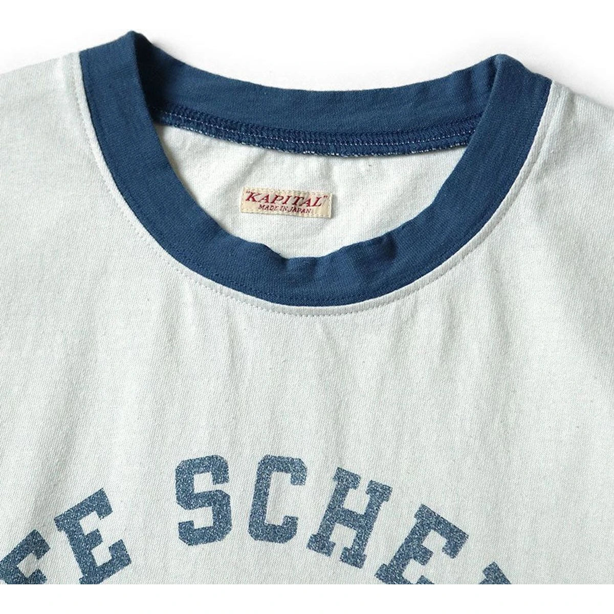 Kapital Tenjiku Ringer T-Shirt (College Catpital Print)