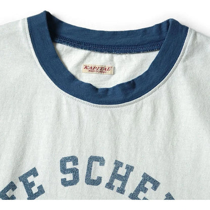 Kapital Tenjiku Ringer T-Shirt (College Catpital Print)