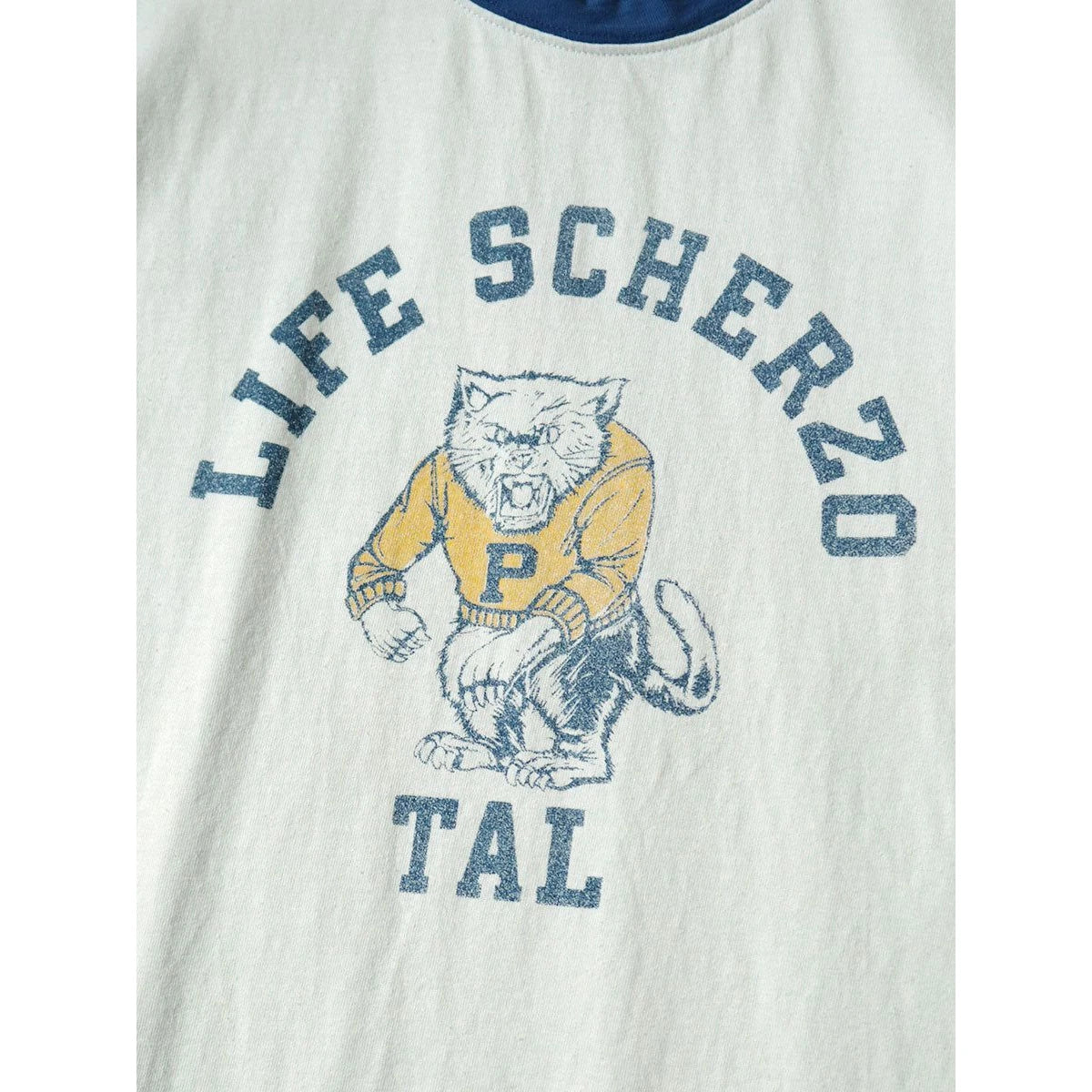 Kapital Tenjiku Ringer T-Shirt (College Catpital Print)