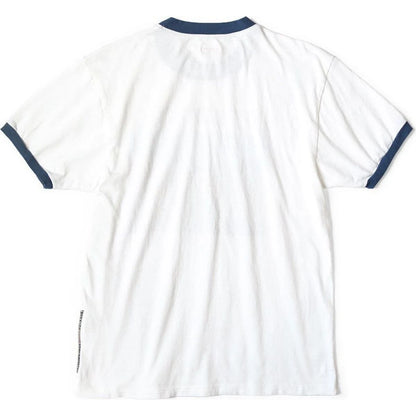 Kapital Tenjiku Ringer T-Shirt (Life Scherzo Road Sign Painter Print)