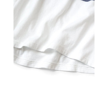 Kapital Tenjiku Ringer T-Shirt (Life Scherzo Road Sign Painter Print)