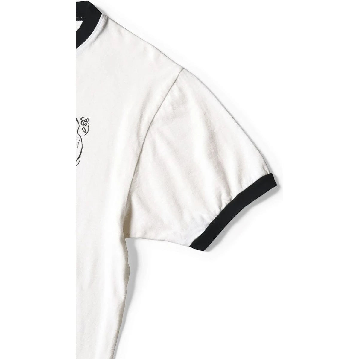 Kapital Tenjiku Ringer Tee (Boro Elegy Print)
