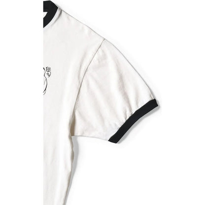 Kapital Tenjiku Ringer Tee (Boro Elegy Print)