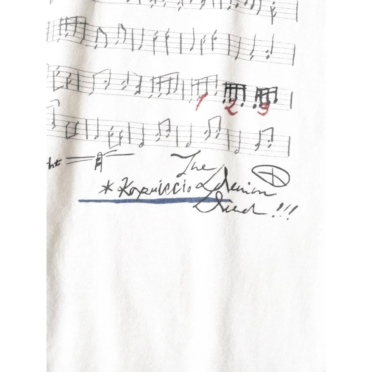Kapital Tenjiku Ringer Tee (Boro Elegy Print)