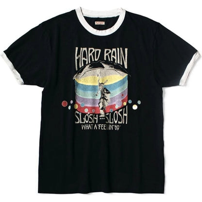 Kapital Tenjiku Ringer Tee (Hard Rain Sundance Print)