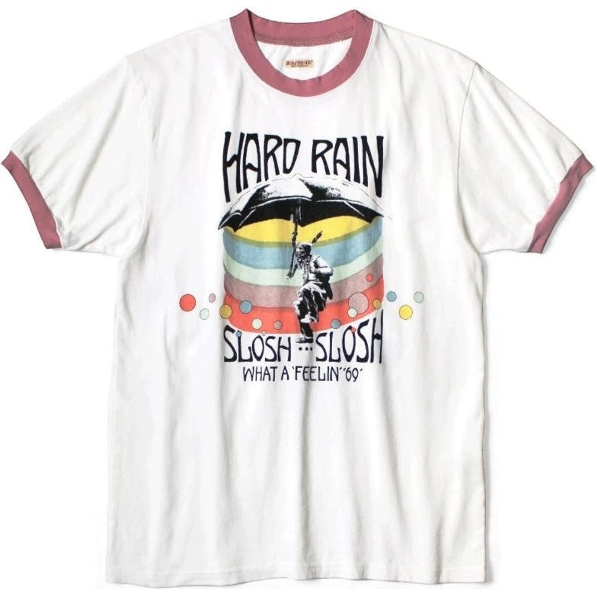 Kapital Tenjiku Ringer Tee (Hard Rain Sundance Print)