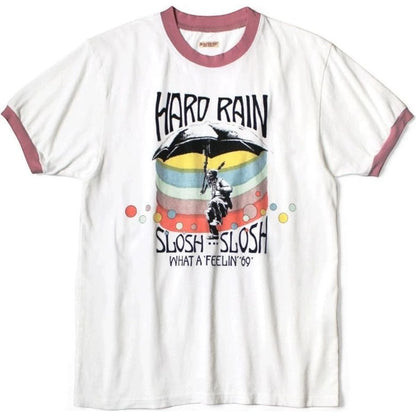 Kapital Tenjiku Ringer Tee (Hard Rain Sundance Print)