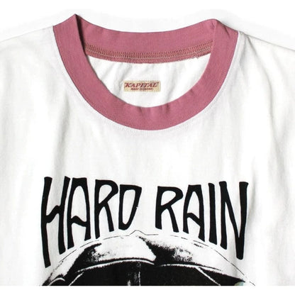 Kapital Tenjiku Ringer Tee (Hard Rain Sundance Print)