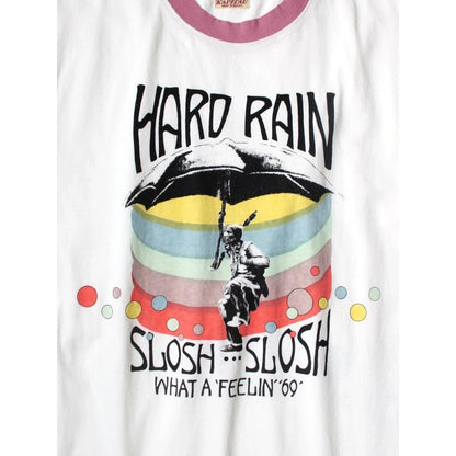 Kapital Tenjiku Ringer Tee (Hard Rain Sundance Print)