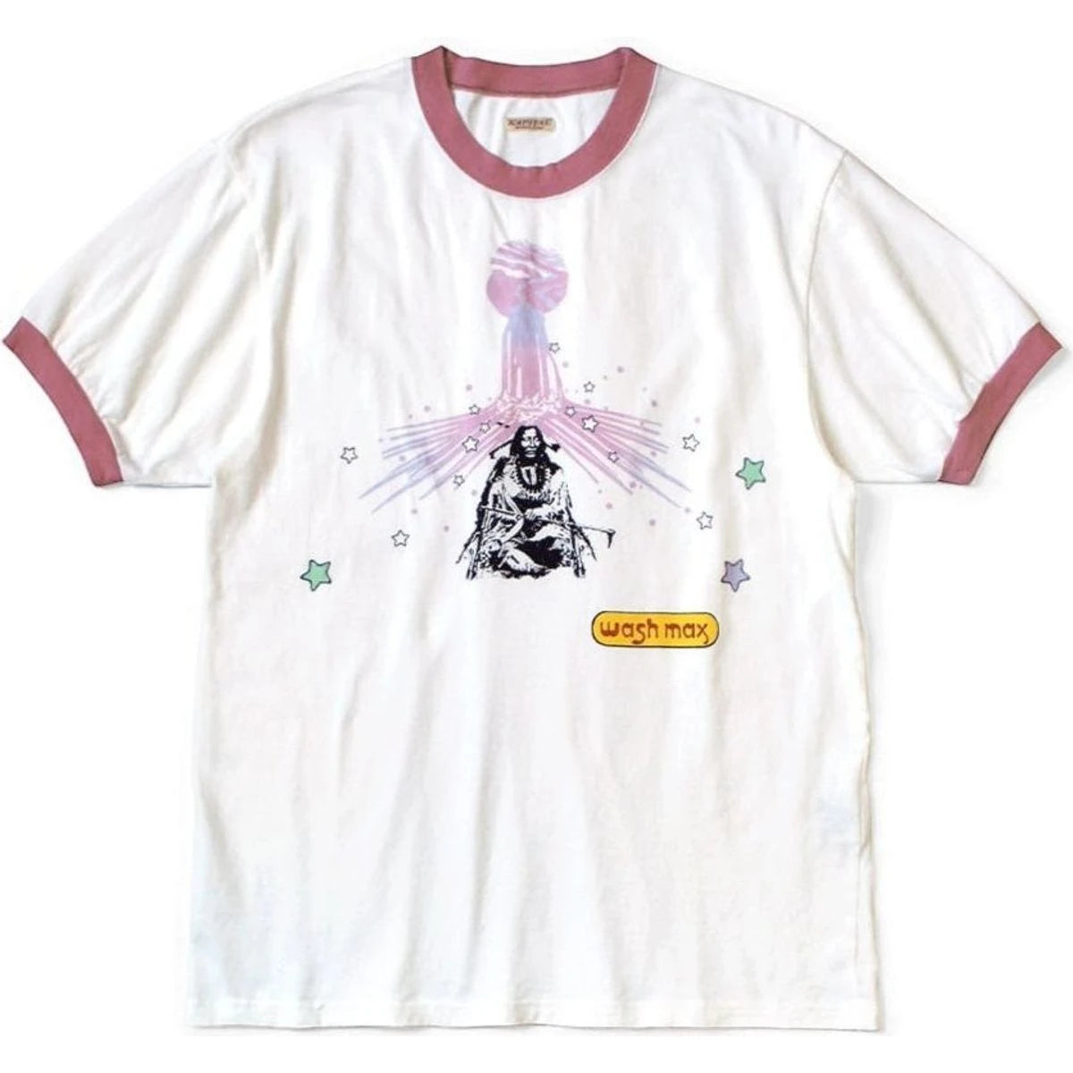 Kapital Tenjiku Ringer Tee (Laundry Max Chief Print)