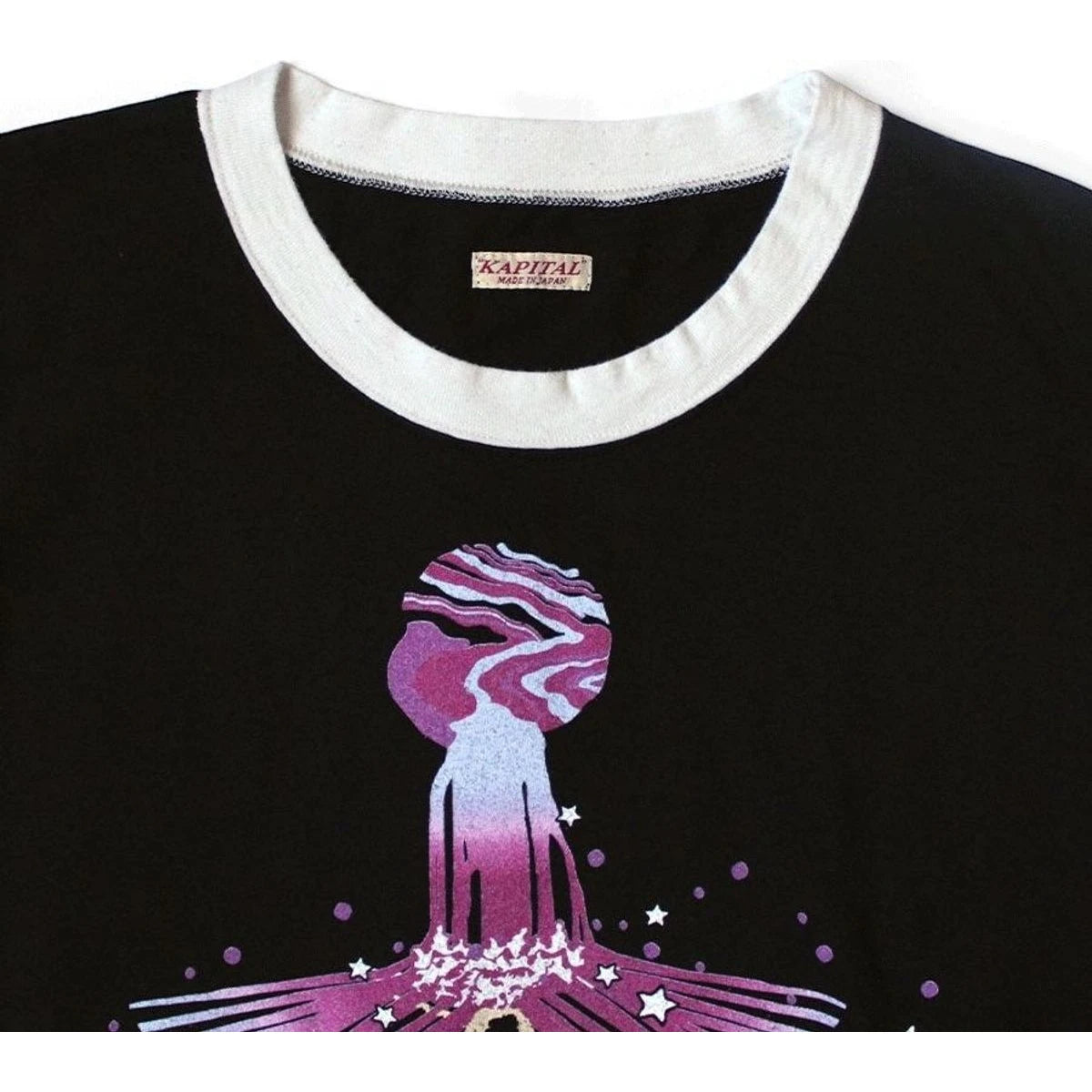 Kapital Tenjiku Ringer Tee (Laundry Max Chief Print)
