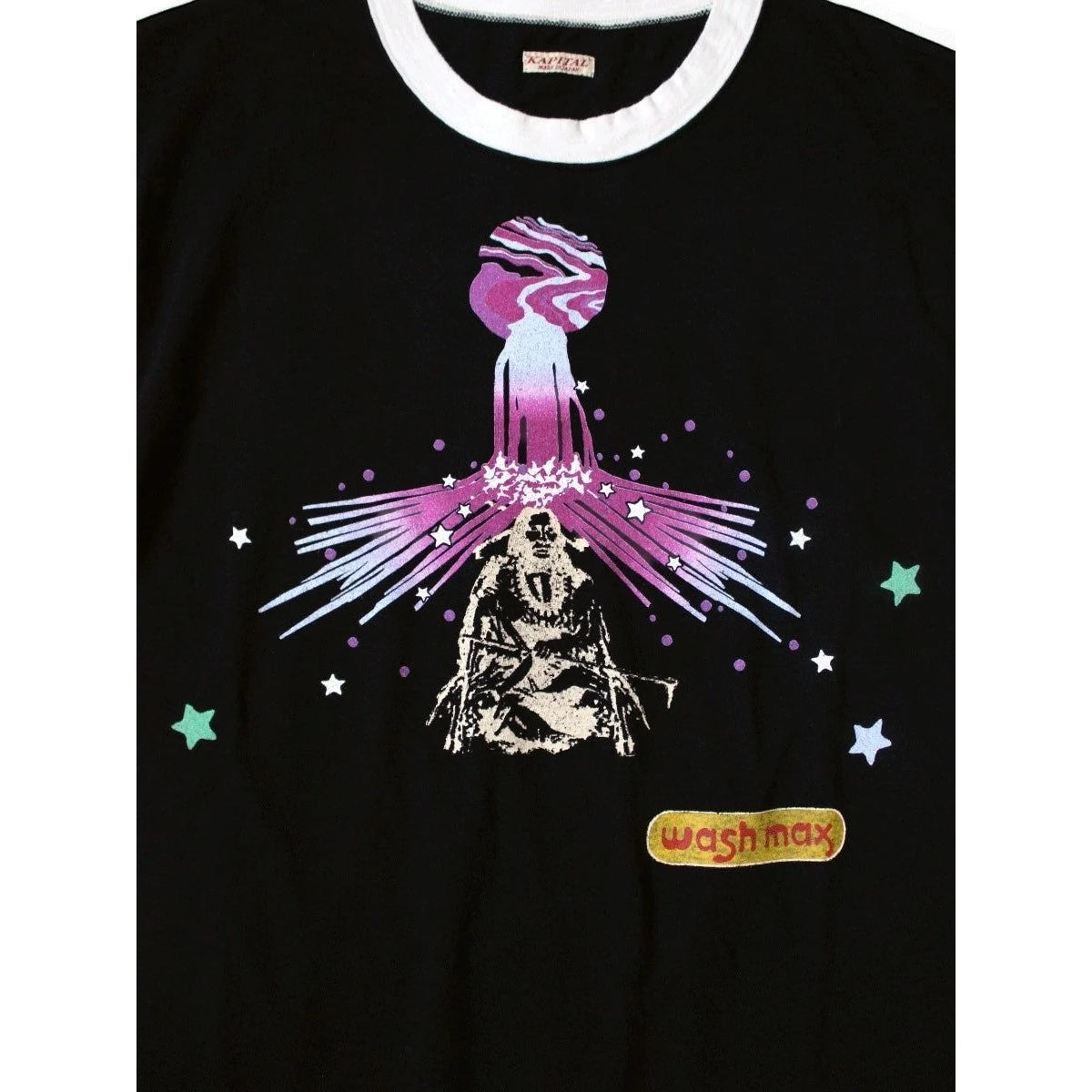 Kapital Tenjiku Ringer Tee (Laundry Max Chief Print)