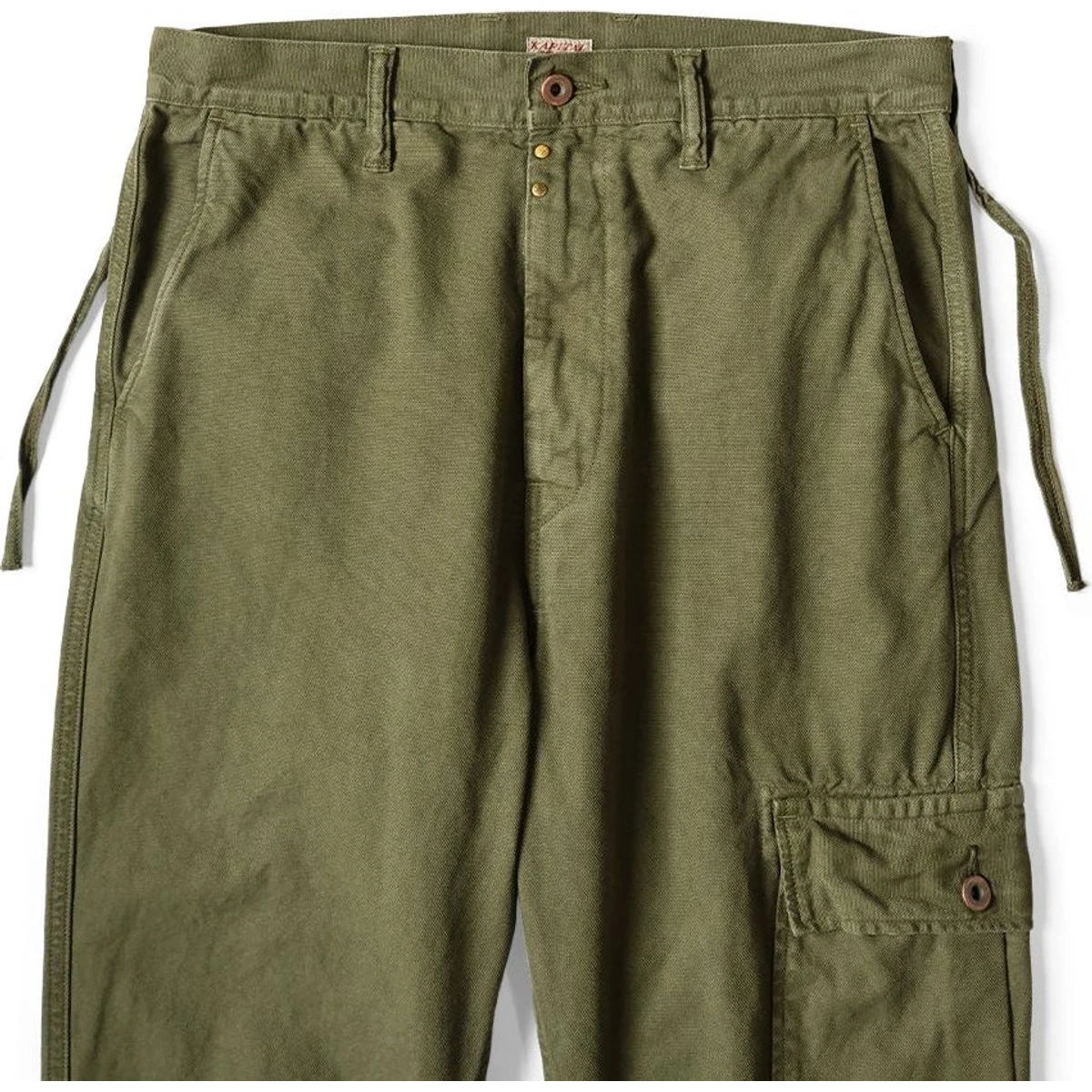Kapital Thin Canvas Ringoman Cargo Pants