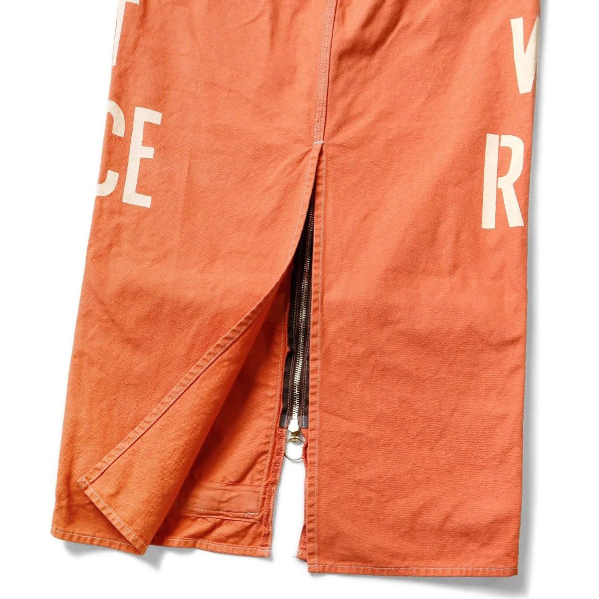 Kapital Thin Canvas Waist Repairman Long Skirt