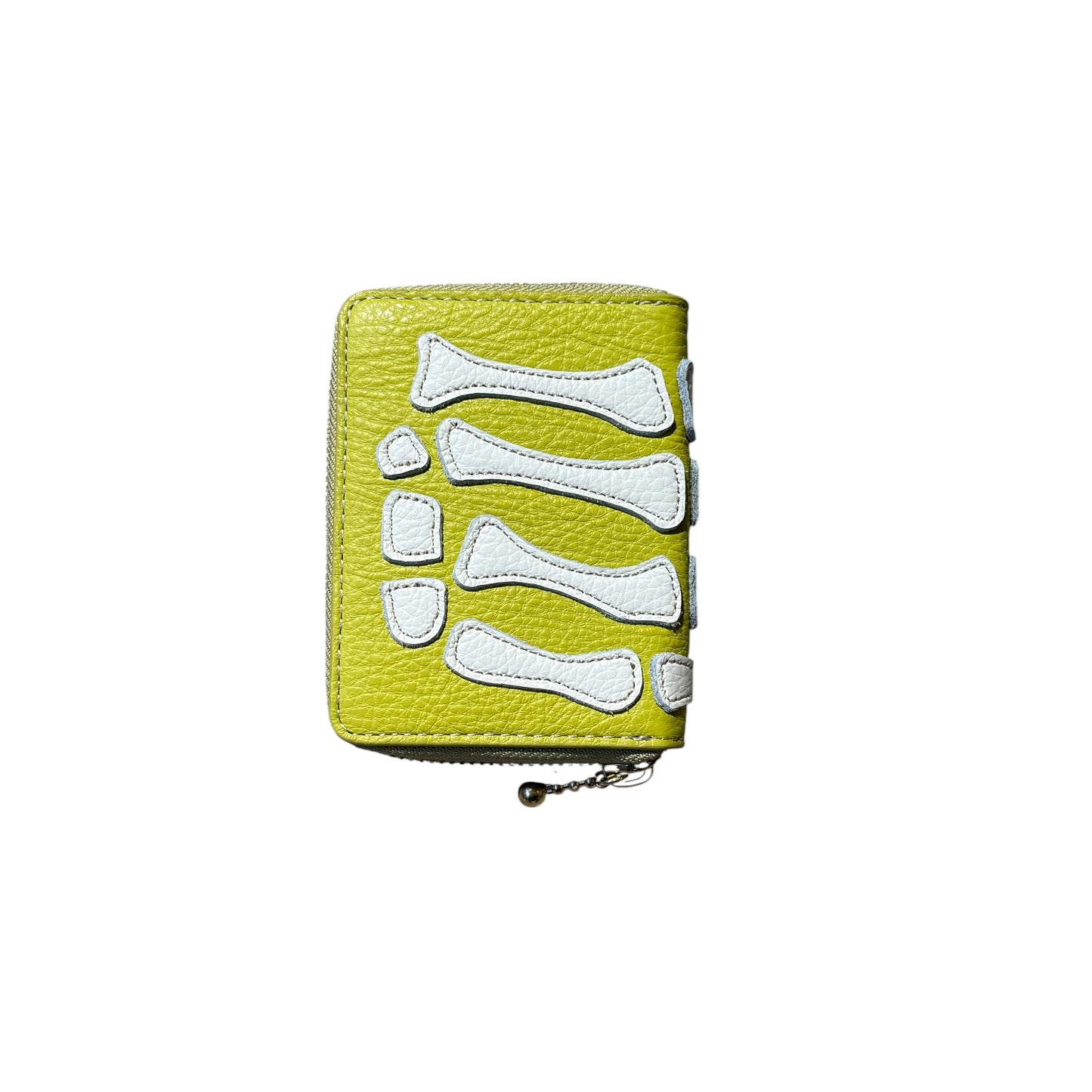 Kapital Thumbs Up Bone Hand Mini Zip Coin Wallet