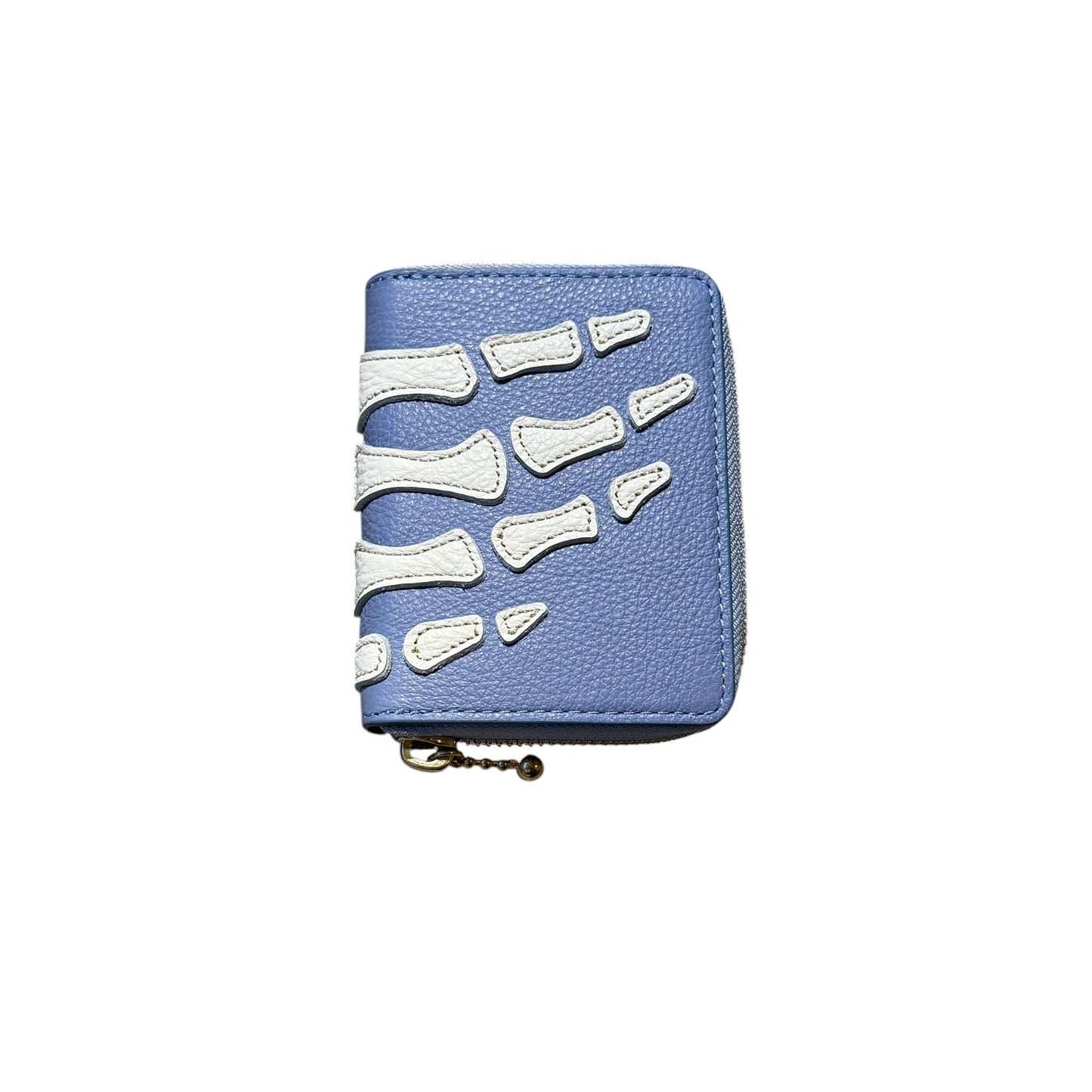Kapital Thumbs Up Bone Hand Mini Zip Coin Wallet