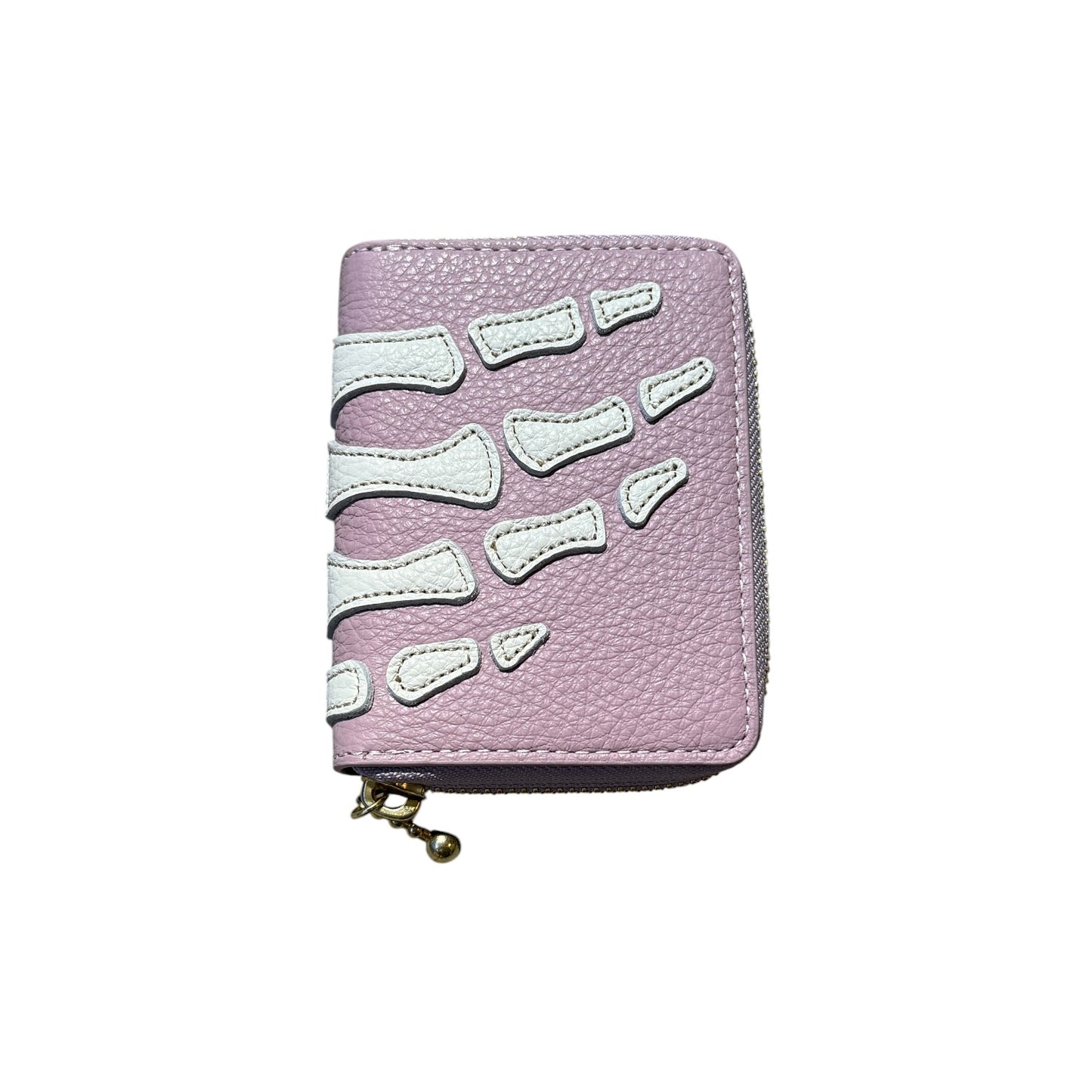 Kapital Thumbs Up Bone Hand Mini Zip Coin Wallet