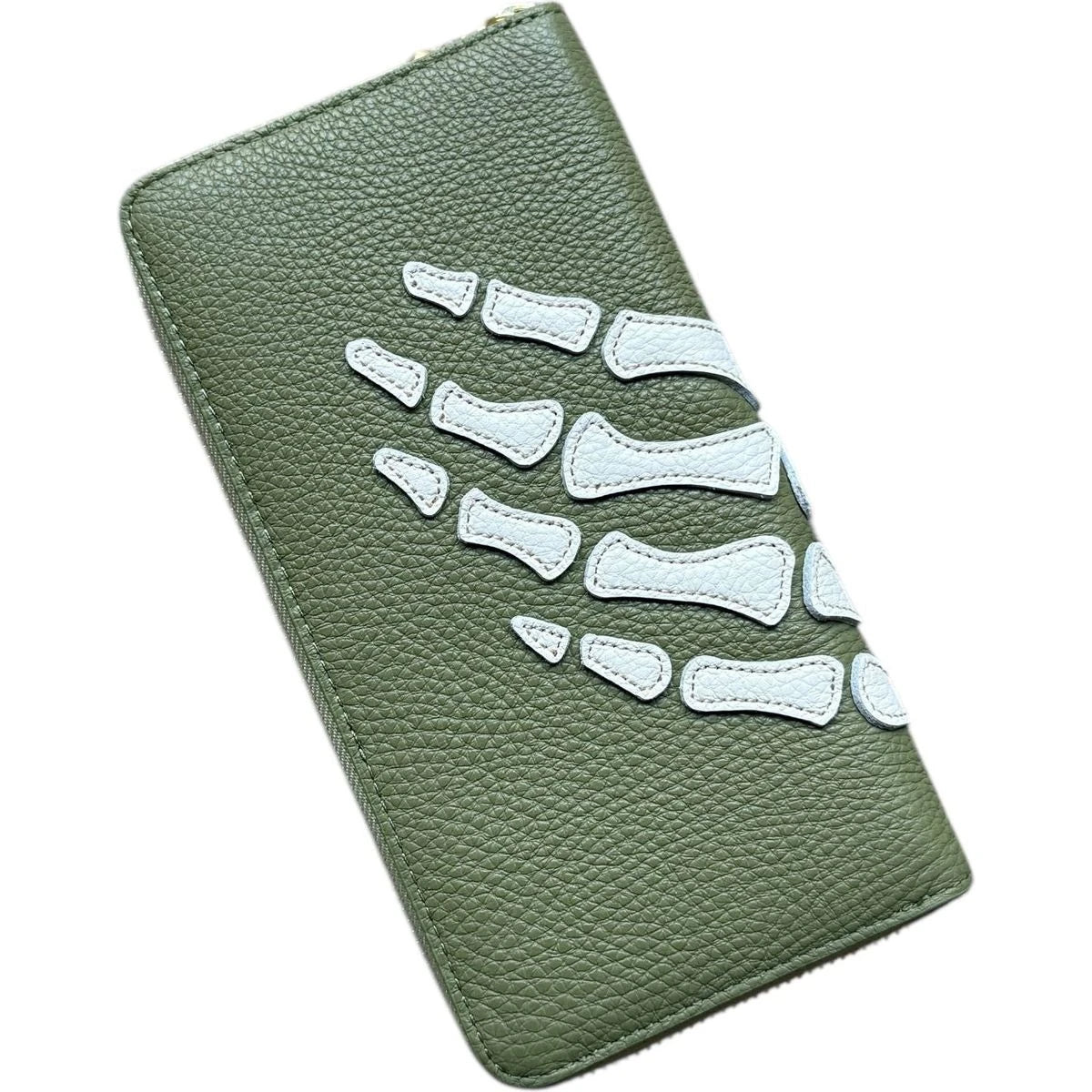 Kapital Thumbs Up Bone Hand Zip Long Wallet | COJP Gallery