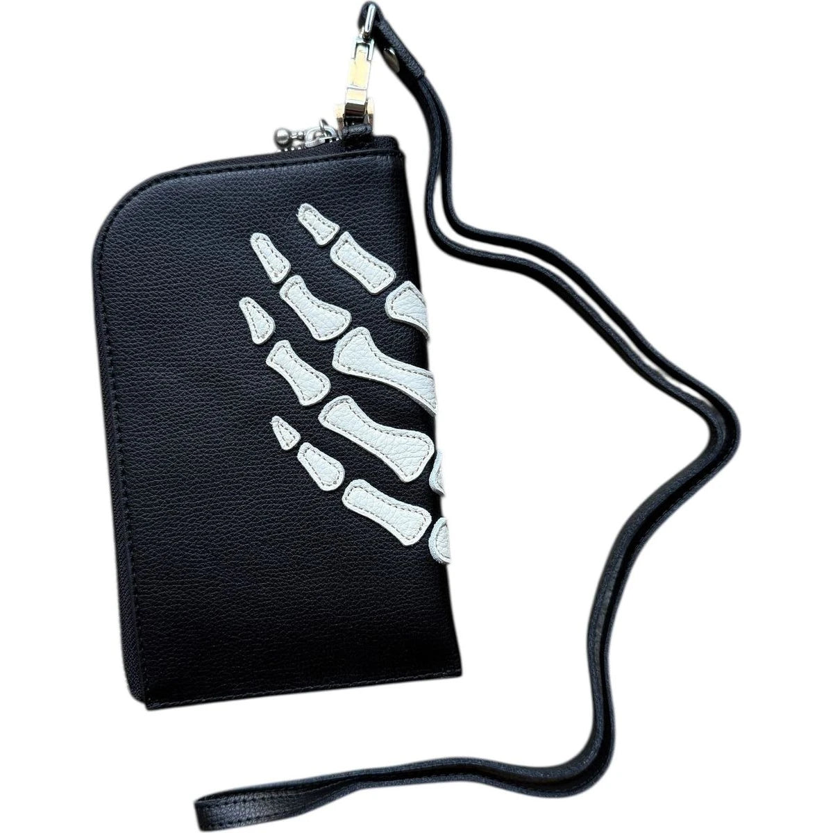 Kapital Thumbs Up Bone Hand Zip Bag | COJP Gallery