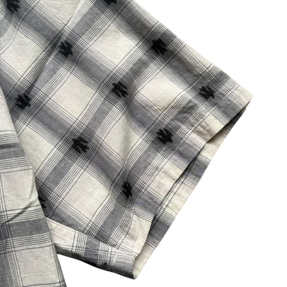 Kapital Thunderbird Shadow Check Open Collar Western Big Shirt
